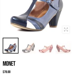 Chelsea Crew, Monet, 40s, vintage T-straps